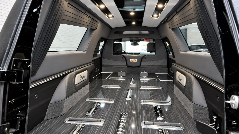 2021 Cadillac Platinum Master Coach Hearse 1790428526356